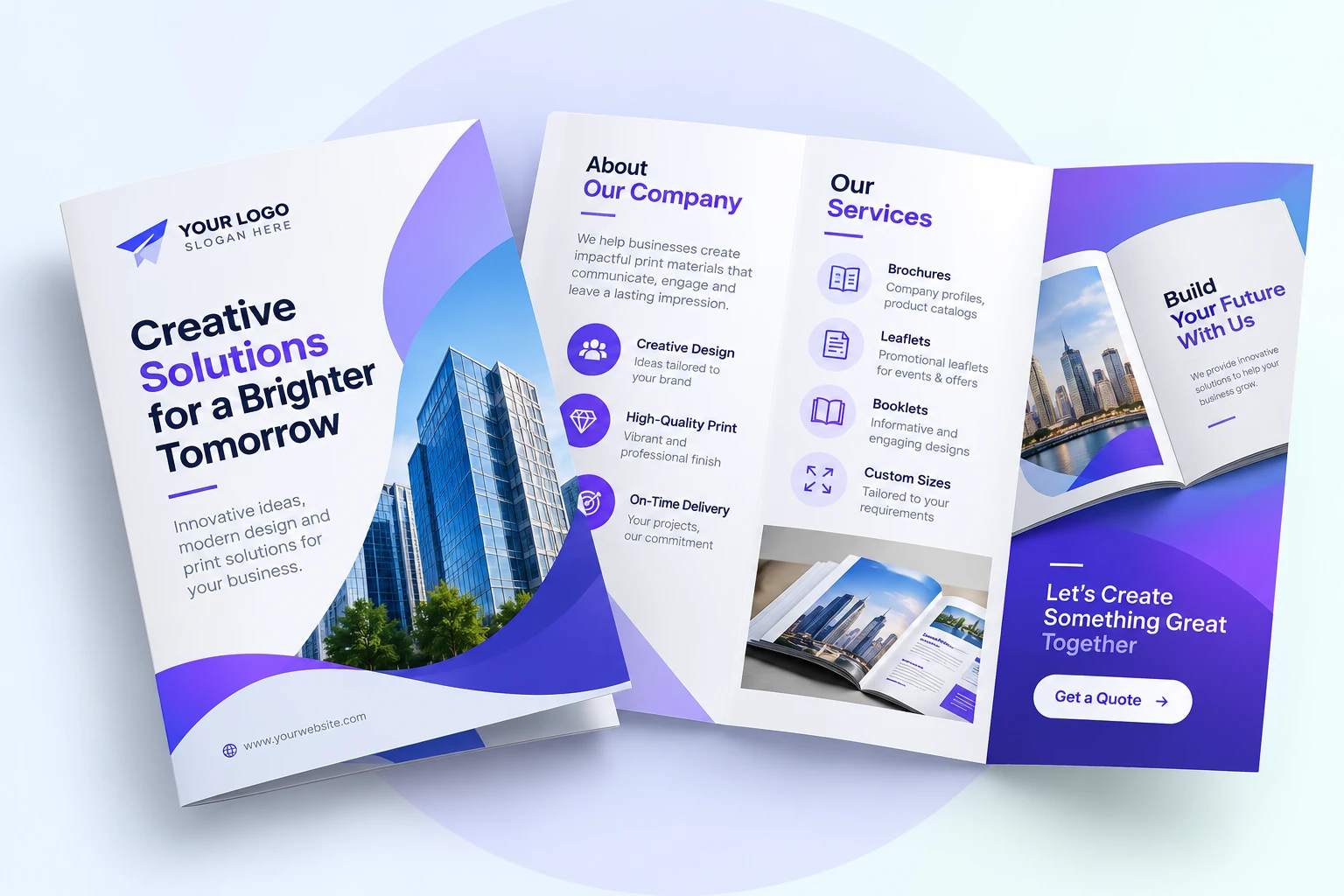 Brochures &amp; Leaflets sample